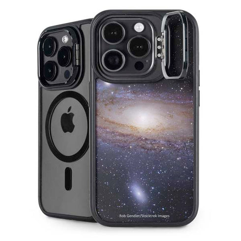 Andromeda Galaxy iPhone 14 Pro Kickstand Case